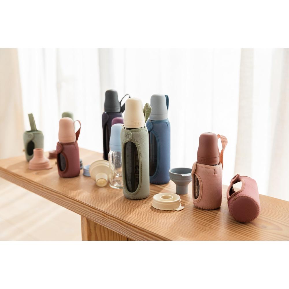 BIBS Baby Bottle Sleeve - Liberty Baby Blue-