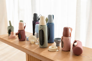 BIBS Baby Bottle Sleeve - Petrol-