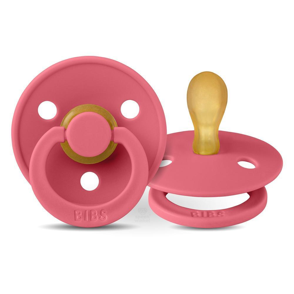 BIBS Colour Symmetrical - Coral-0-6 m-