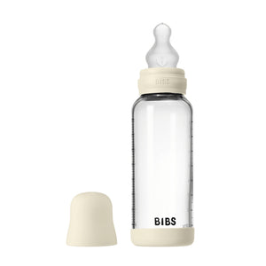 BIBS Glazen Fles - Ivory-