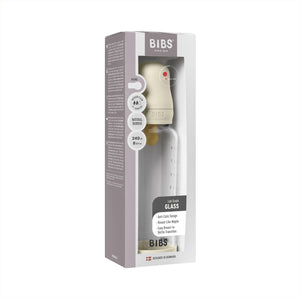 BIBS Glazen Fles - Ivory-