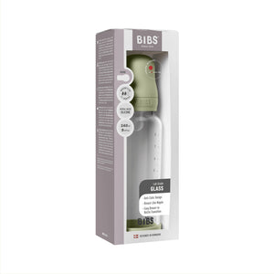 BIBS Glazen Fles - Sage-