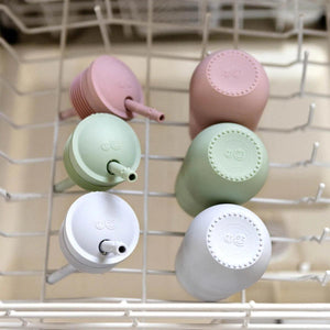 EZPZ Happy Cup + Straw Training System - Blush-