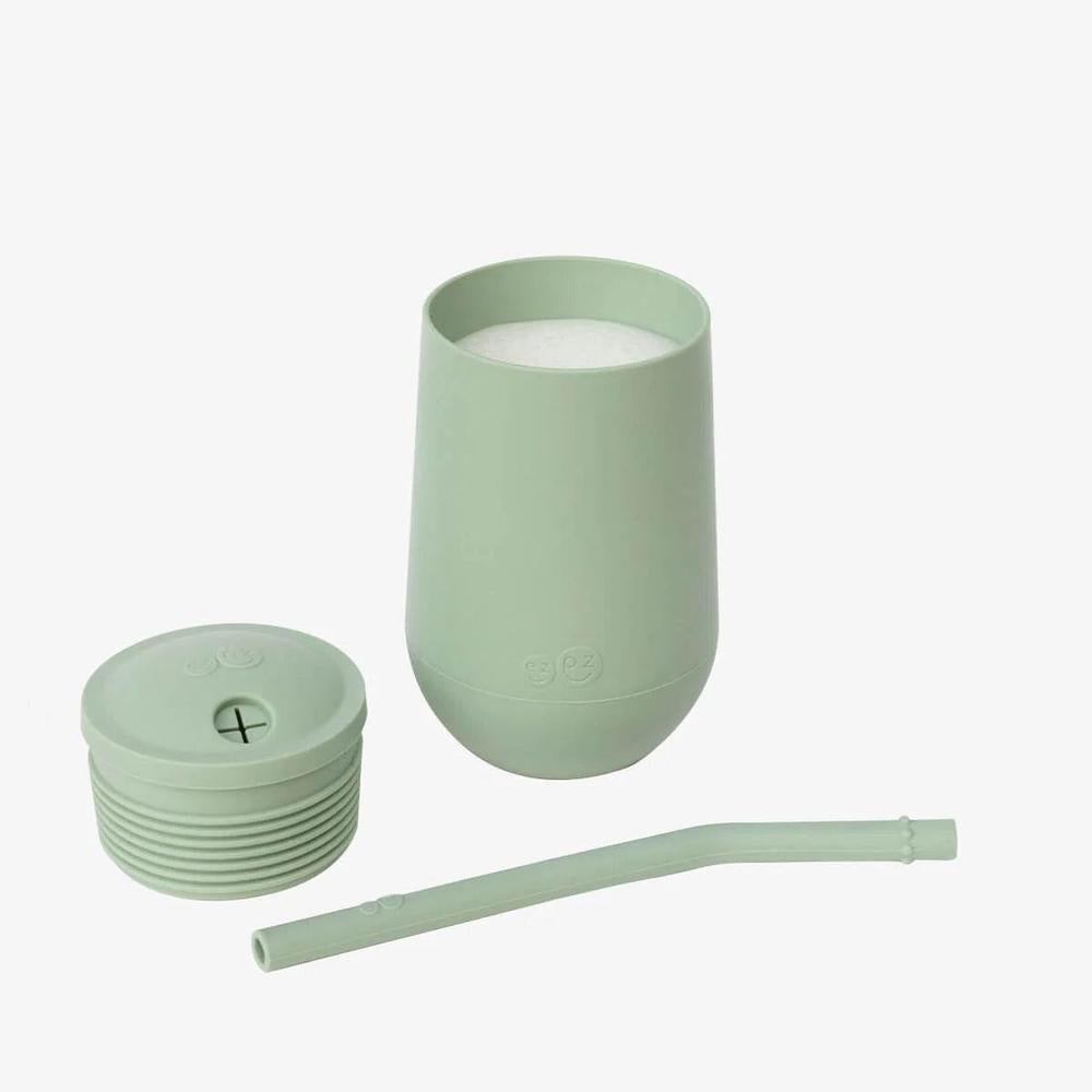 EZPZ Happy Cup + Straw Training System - Sage-
