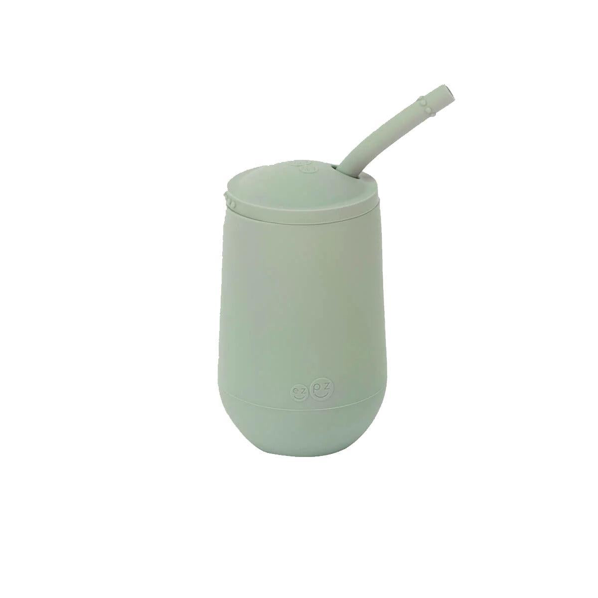 EZPZ Happy Cup + Straw Training System - Sage-