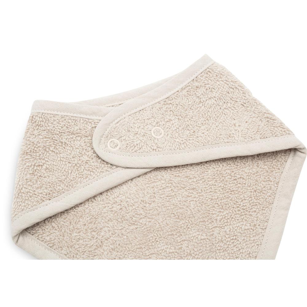 Jollein Bandana Slabbetje - Badstof Nougat 2-pack-