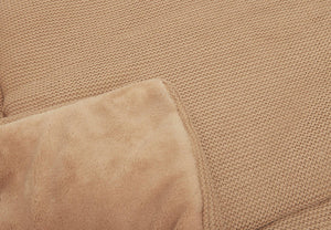 Jollein Boxkleed Basic Knit - Biscuit-