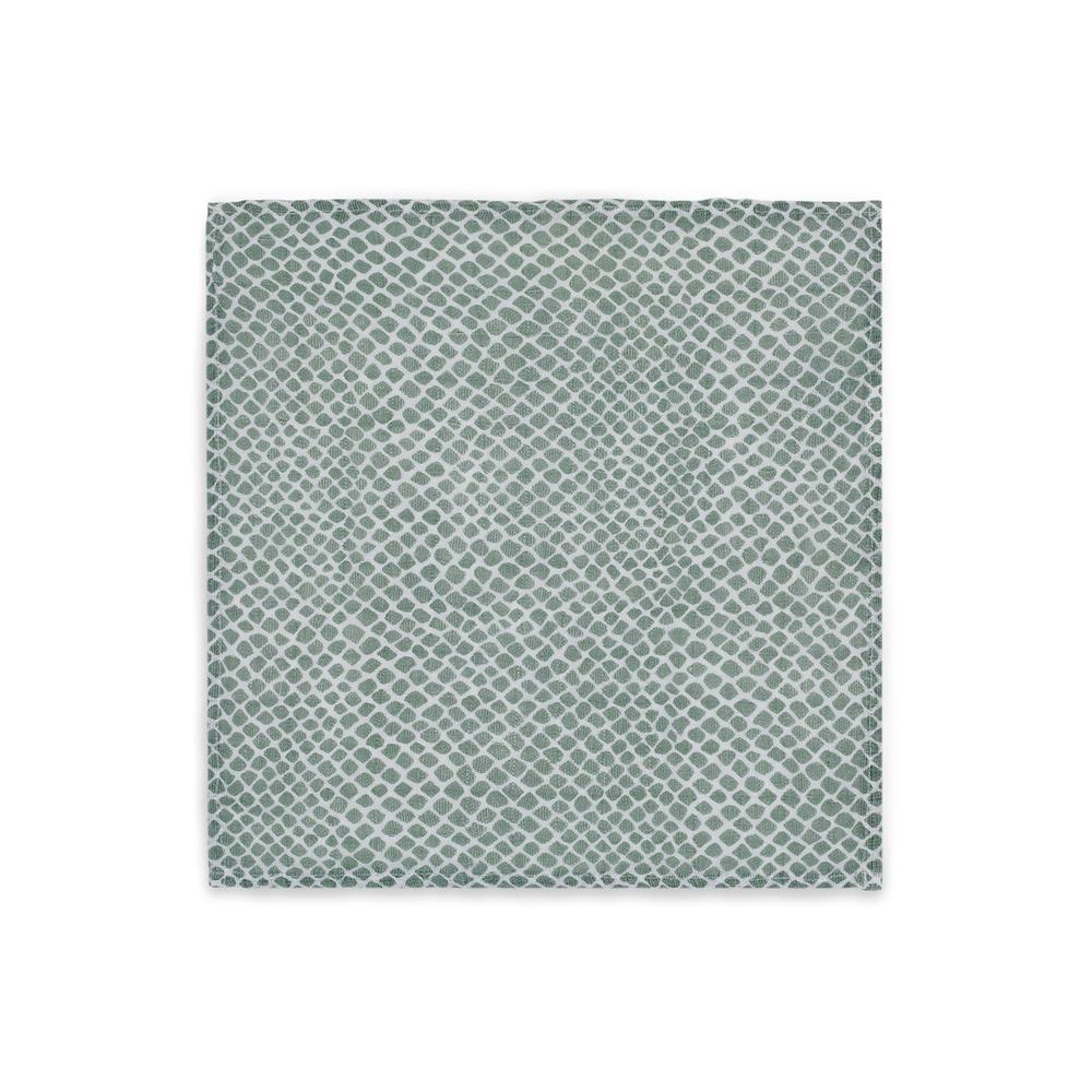 Jollein Hydrofiel Monddoekje - Snake Ash Green 3-pack-