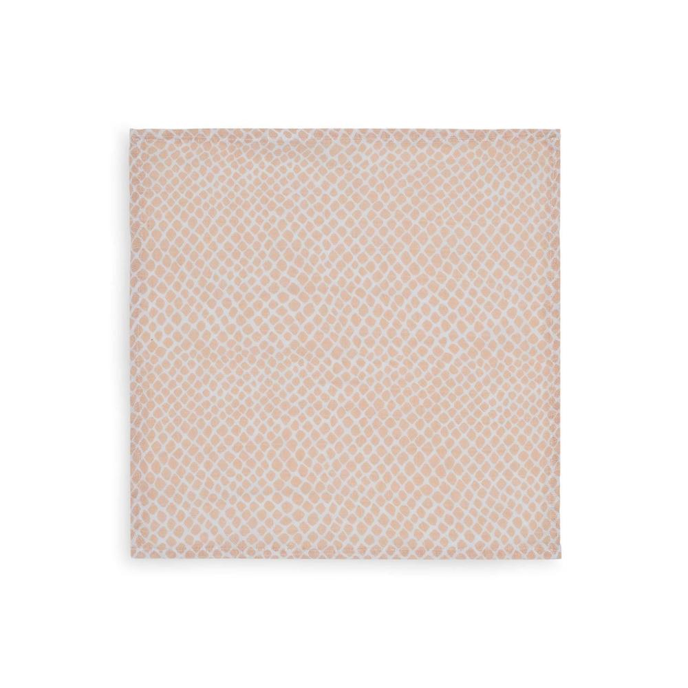 Jollein Hydrofiel Monddoekje - Snake Pale Pink 3-pack-
