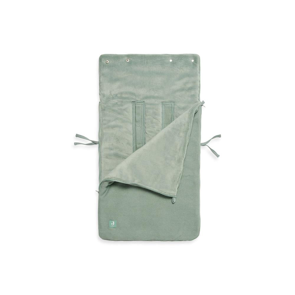 Jollein Voetenzak Basic Knit - Forest Green-