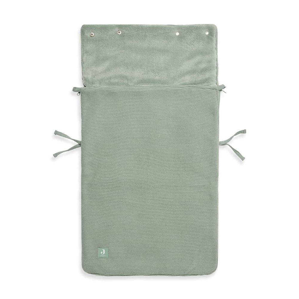 Jollein Voetenzak Basic Knit - Forest Green-