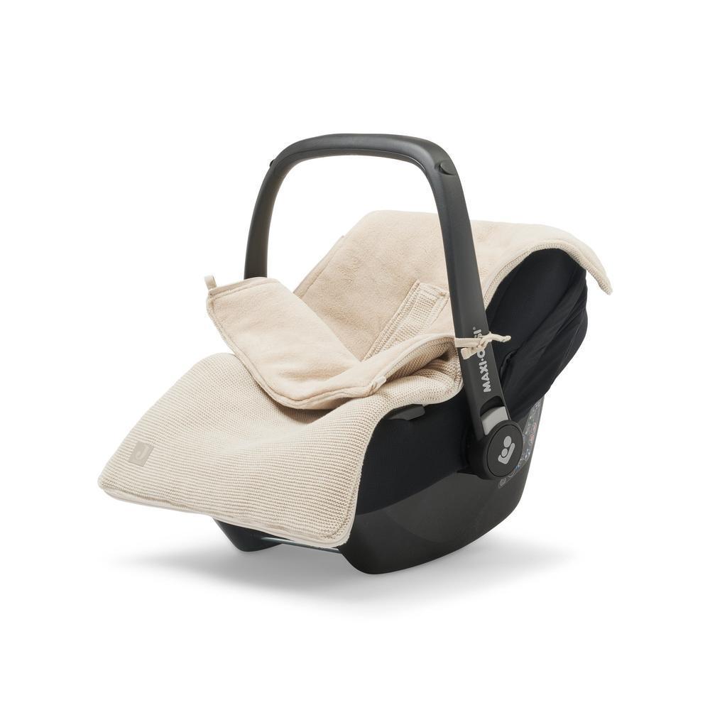 Jollein Voetenzak Basic Knit - Nougat-