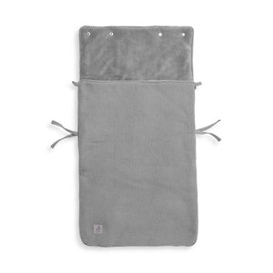 Jollein Voetenzak Basic Knit - Stone Grey-