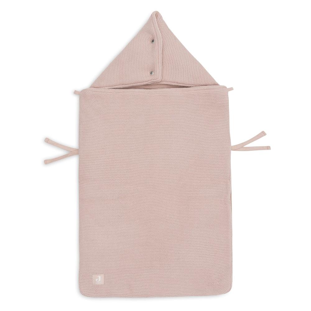 Jollein Voetenzak Basic Knit - Wild Rose-