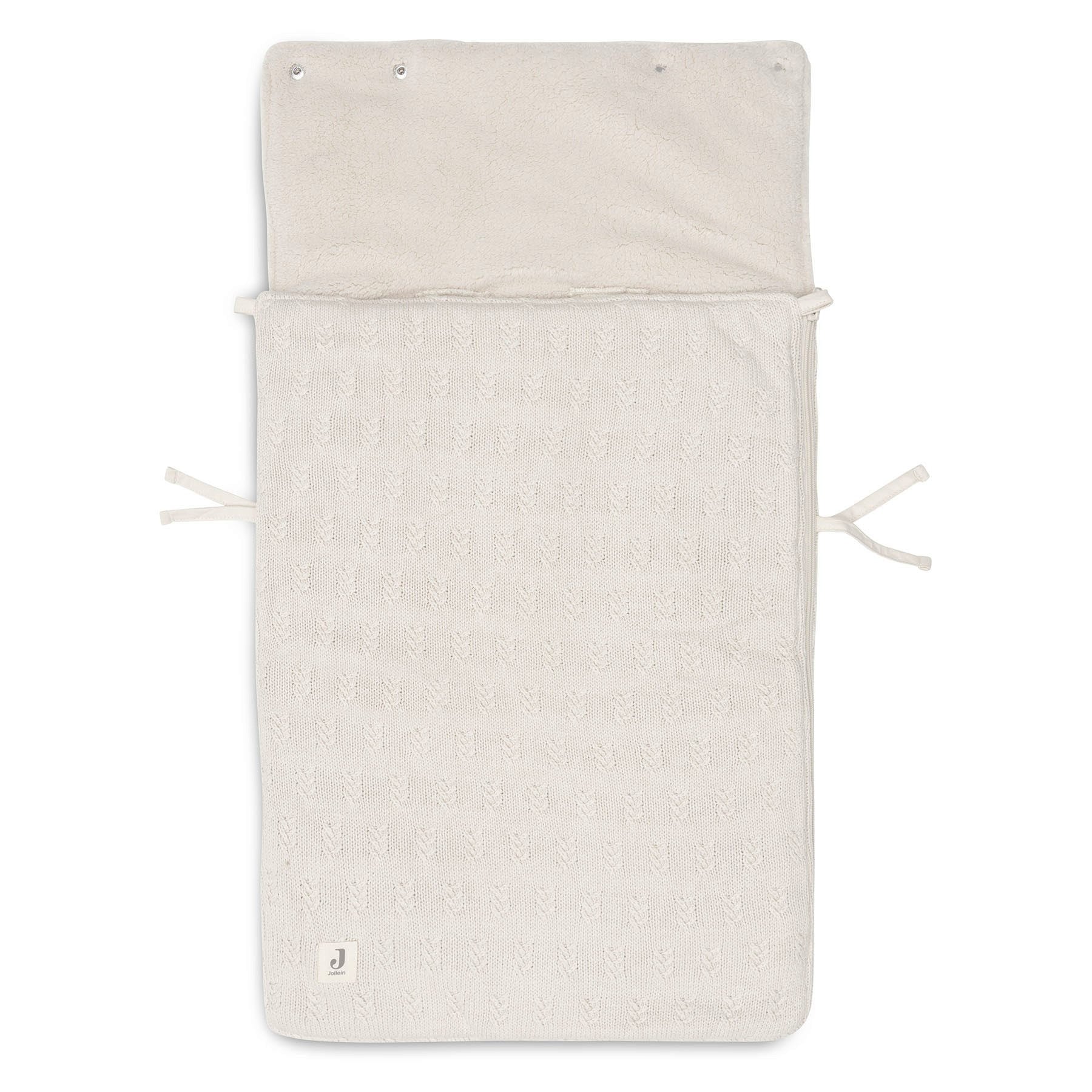 Jollein Voetenzak Grain Knit - Oatmeal-