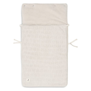 Jollein Voetenzak Grain Knit - Oatmeal-