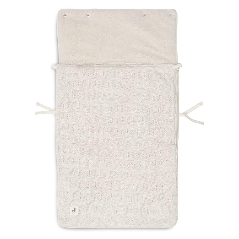 Jollein Voetenzak Grain Knit - Oatmeal-