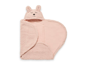 Jollein Wikkeldeken Bunny - Pale Pink-