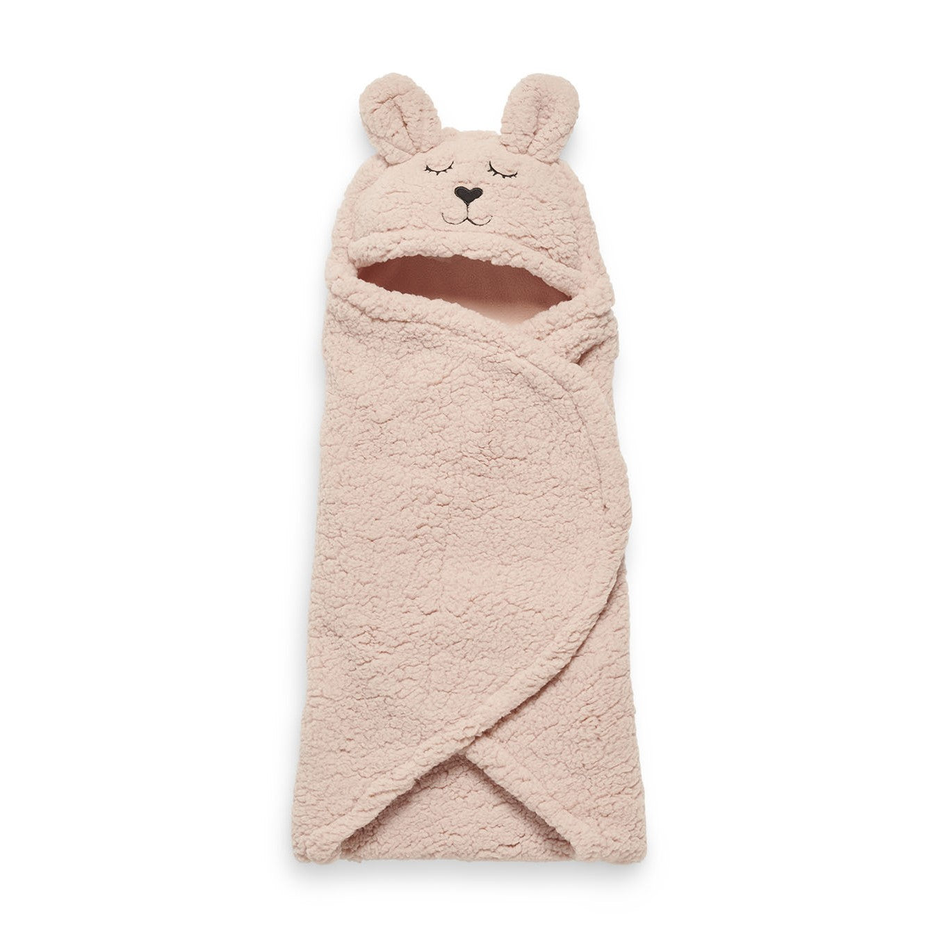 Jollein Wikkeldeken Bunny - Pale Pink-
