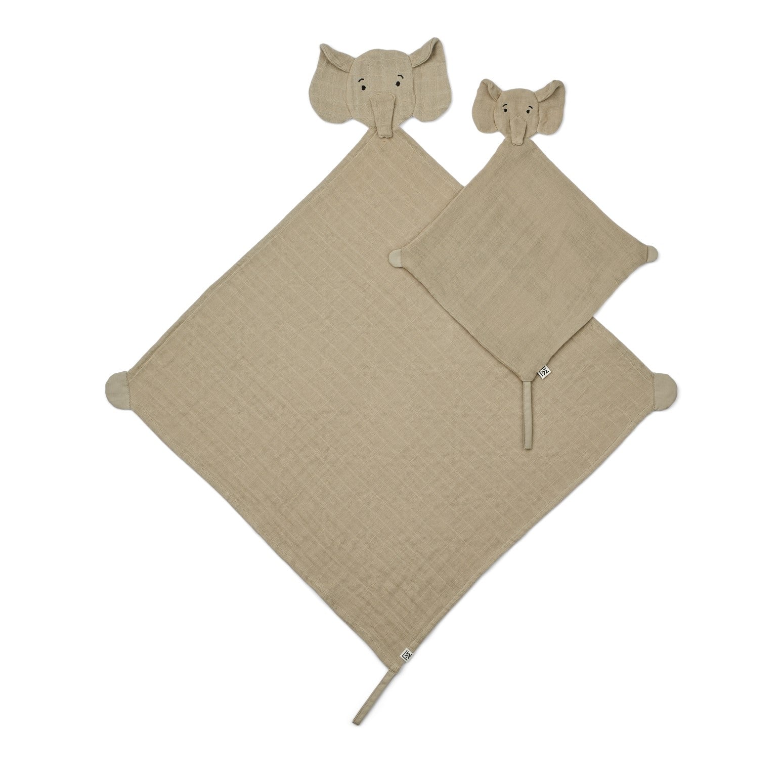 Liewood Alya Speendoekjes - Elephant Mist 2-pack-