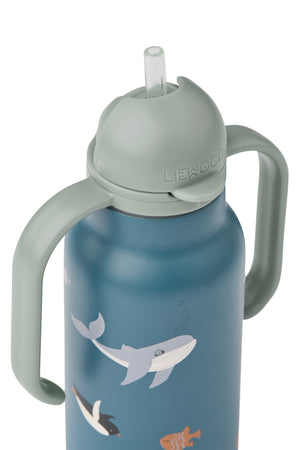 Liewood Kimmie Water Bottle - Arctic Sea (250ml)-