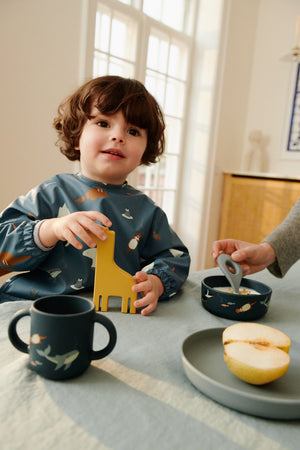 Liewood Merle Cape Slabbetje - Arctic Sea-