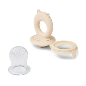 Liewood Miranda Food Feeder - Tuscany Rose/Apple Blossom 2-Pack-