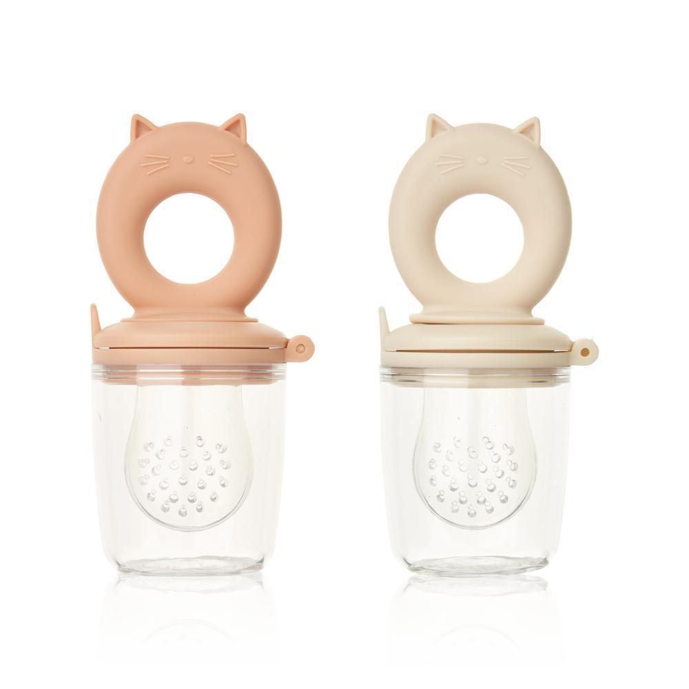 Liewood Miranda Food Feeder - Tuscany Rose/Apple Blossom 2-Pack-