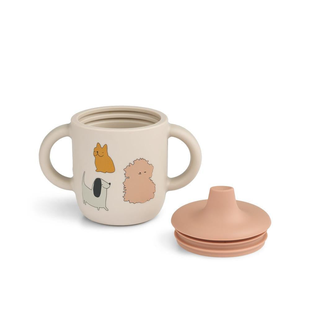 Liewood Neil Sippy Cup - Cats And Dogs-