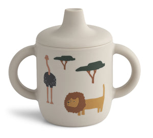 Liewood Neil Sippy Cup - Safari-