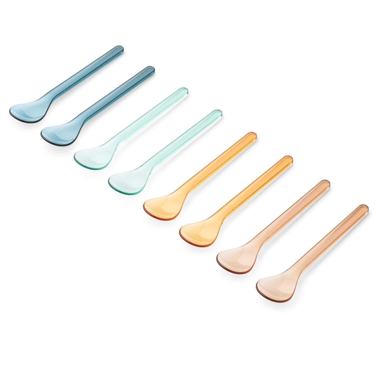 Liewood Olan Tritan Spoon - Indigo Mix 8-Pack-
