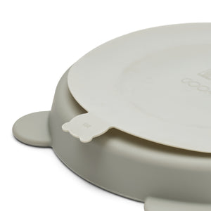 Liewood Stacy Bordjes Met Zuignap - Dove/Whale Blue 2-pack-