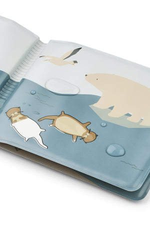 Liewood Waylon Magic Water Book - Arctic Sea-