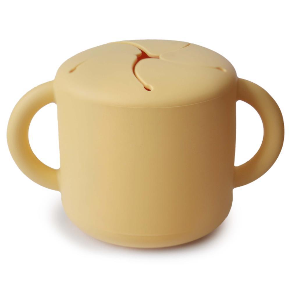 Mushie Snack Cup - Pale Daffodil-