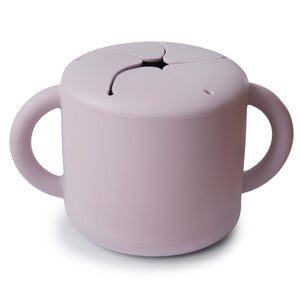 Mushie Snack Cup - Soft Lilac-