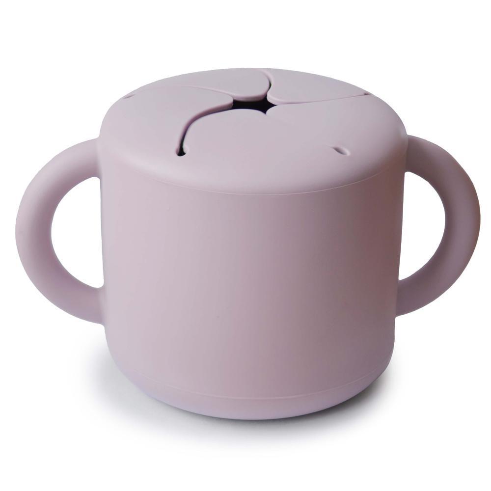 Mushie Snack Cup - Soft Lilac-