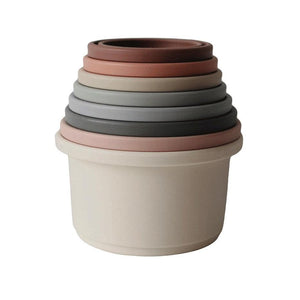 Mushie Stacking Cups - Original-