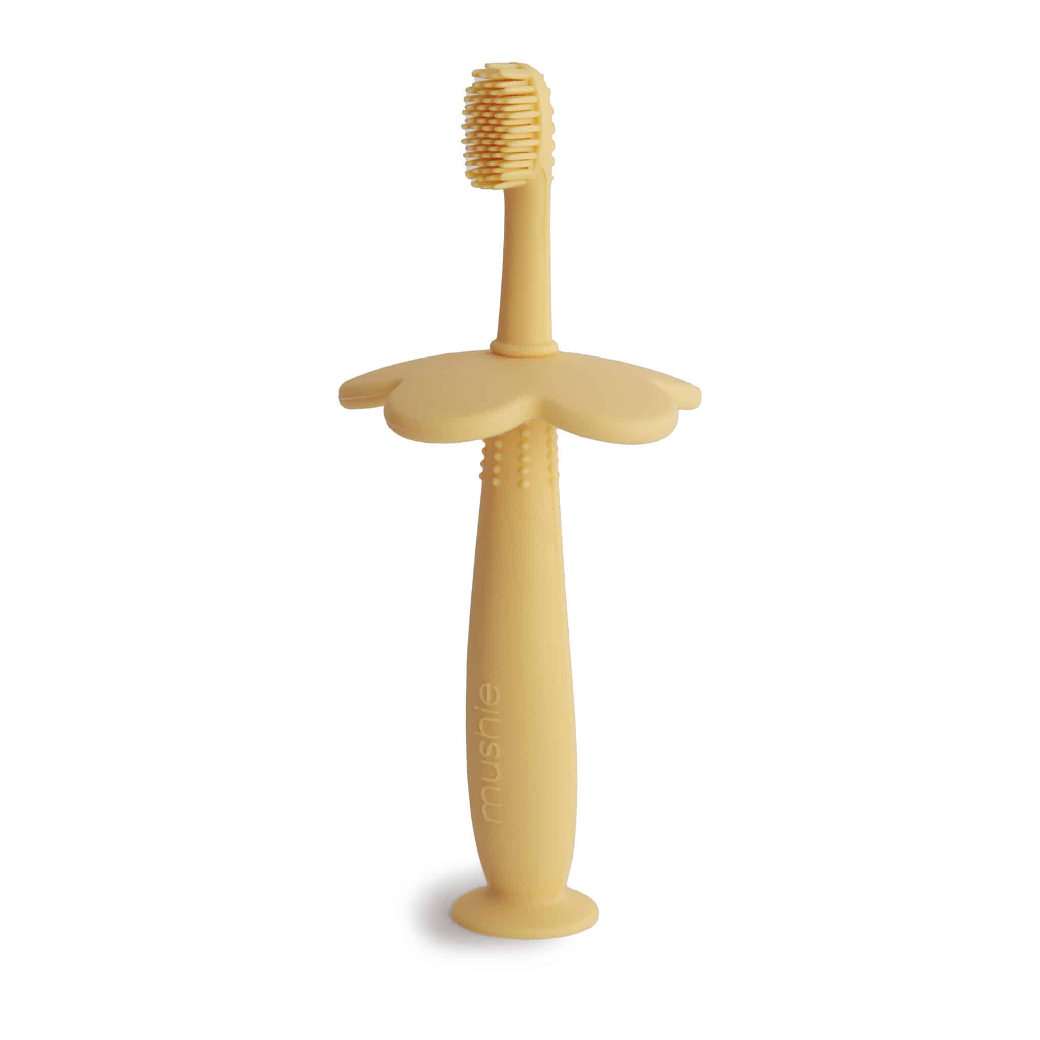 Mushie Tandenborstel Flower - Pale Daffodil-