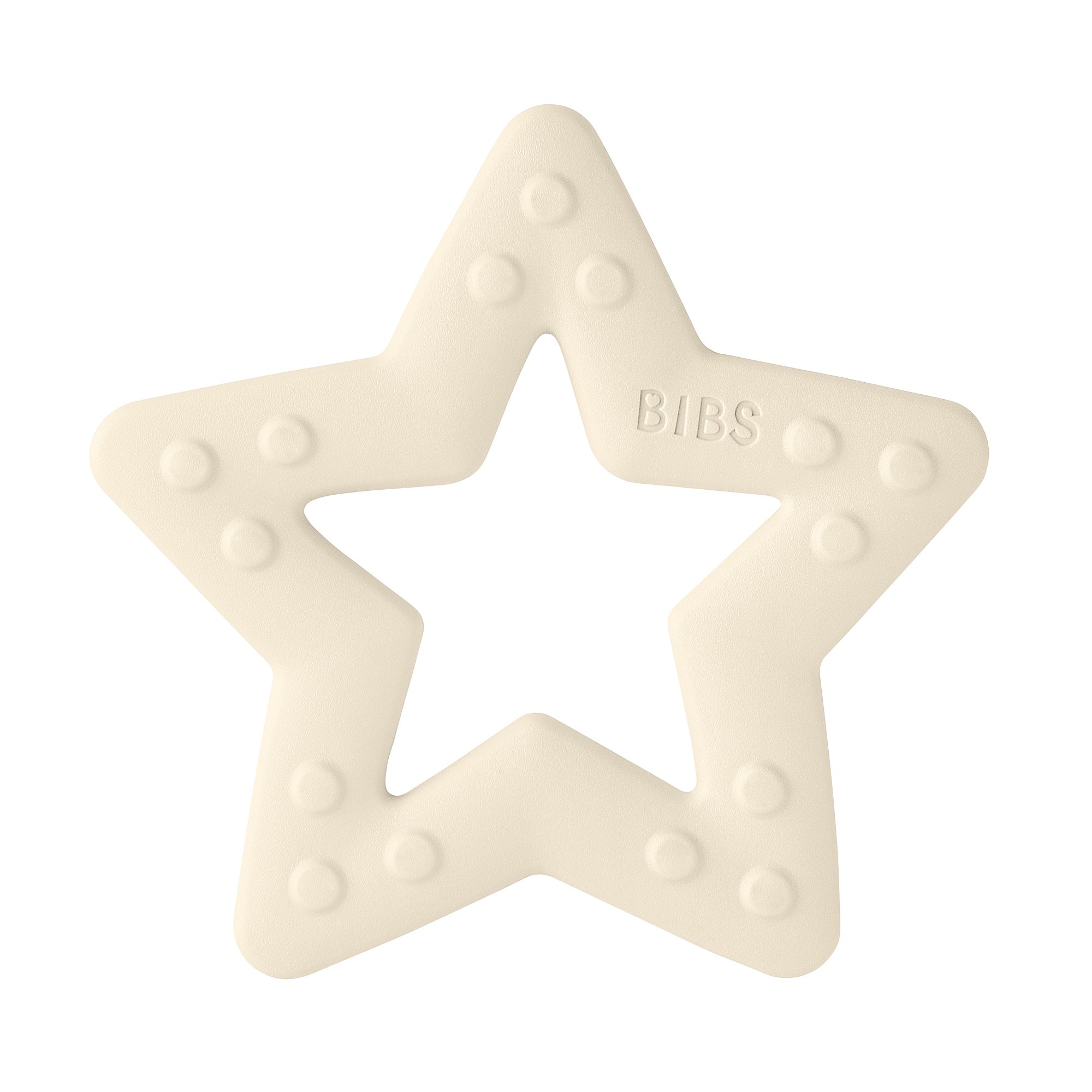 BIBS Bijtring Star - Ivory