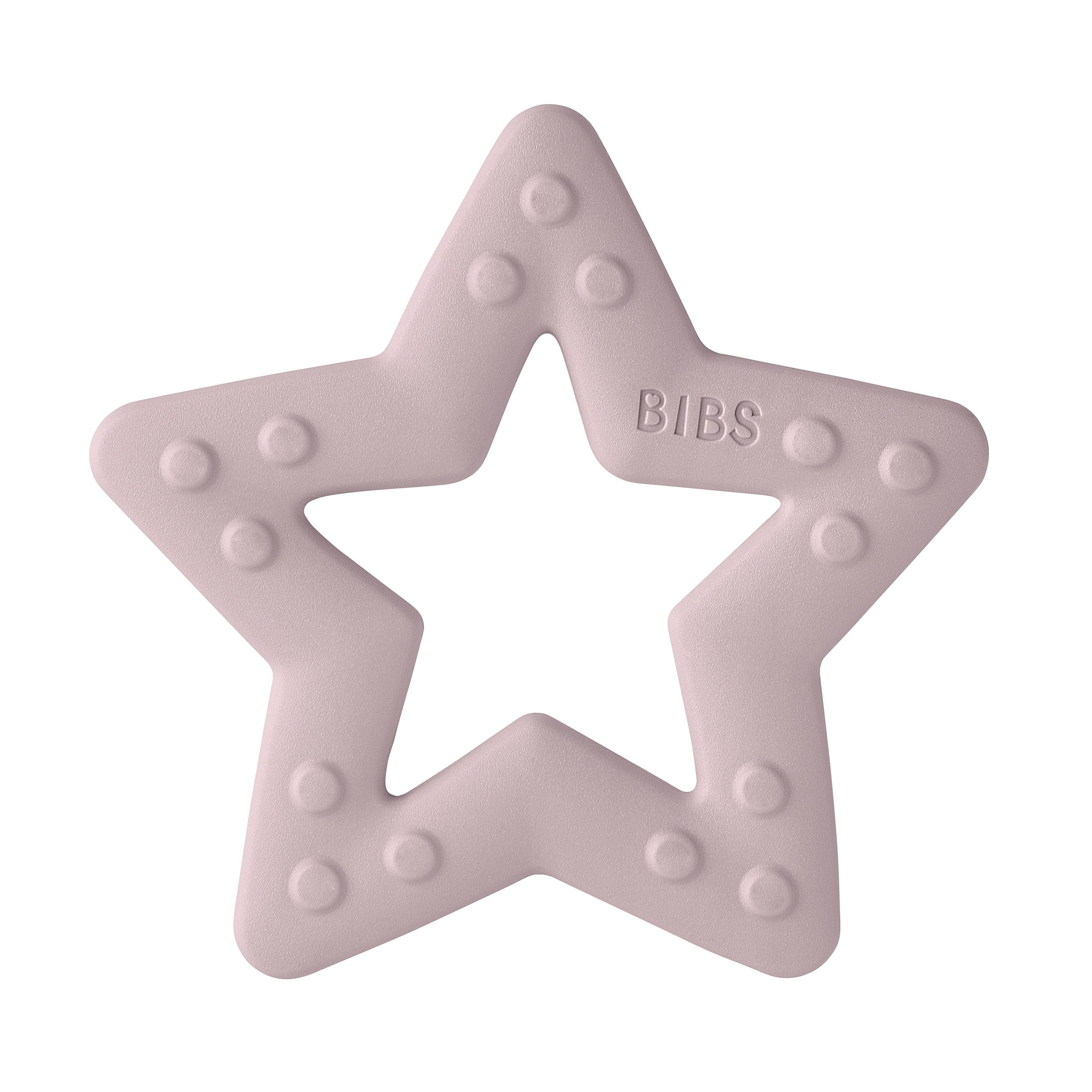 BIBS Bijtring Star - Pink Plum