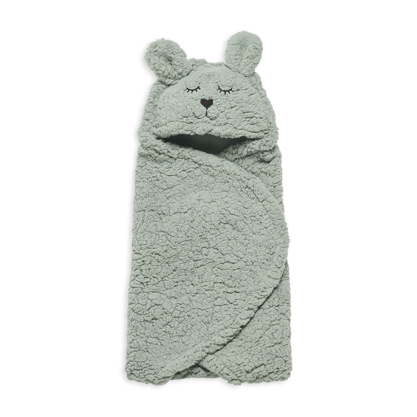 Jollein Wikkeldeken Bunny - Ash Green