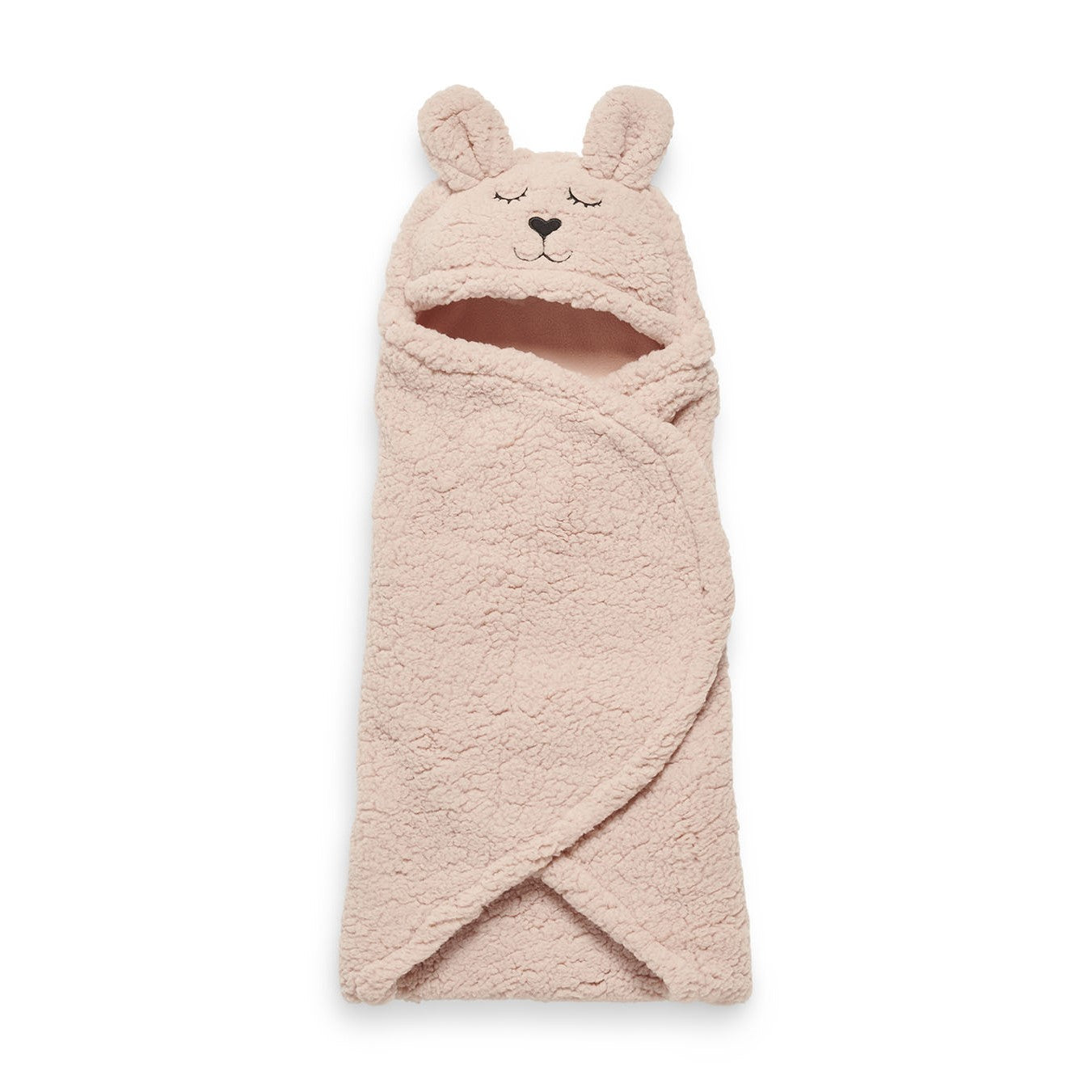 Jollein Wikkeldeken Bunny - Pale Pink