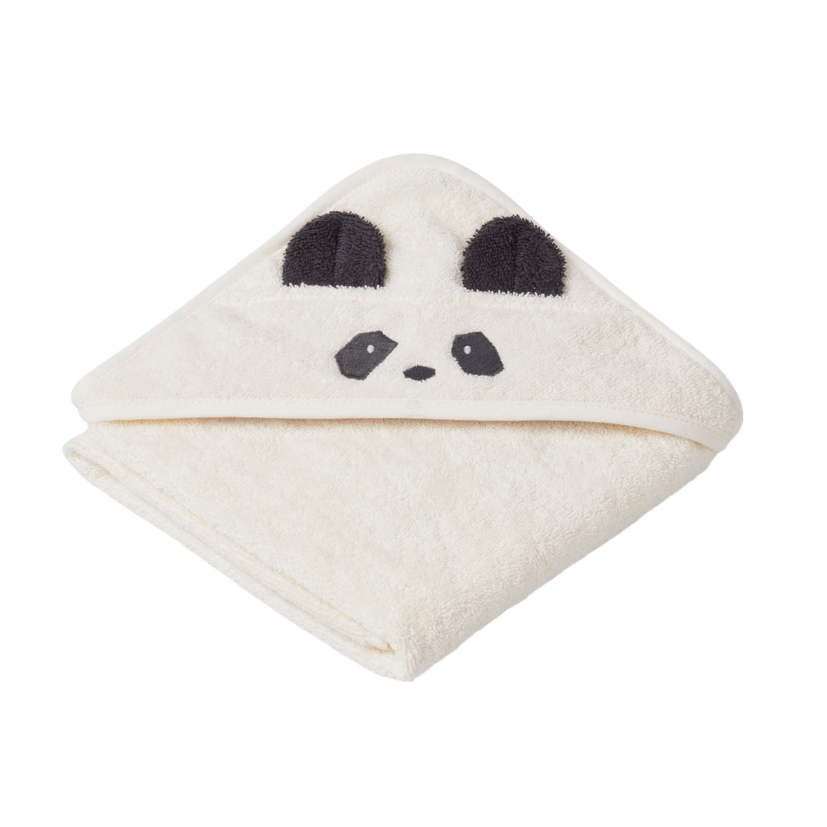 Liewood Hooded Towel - Panda Crème