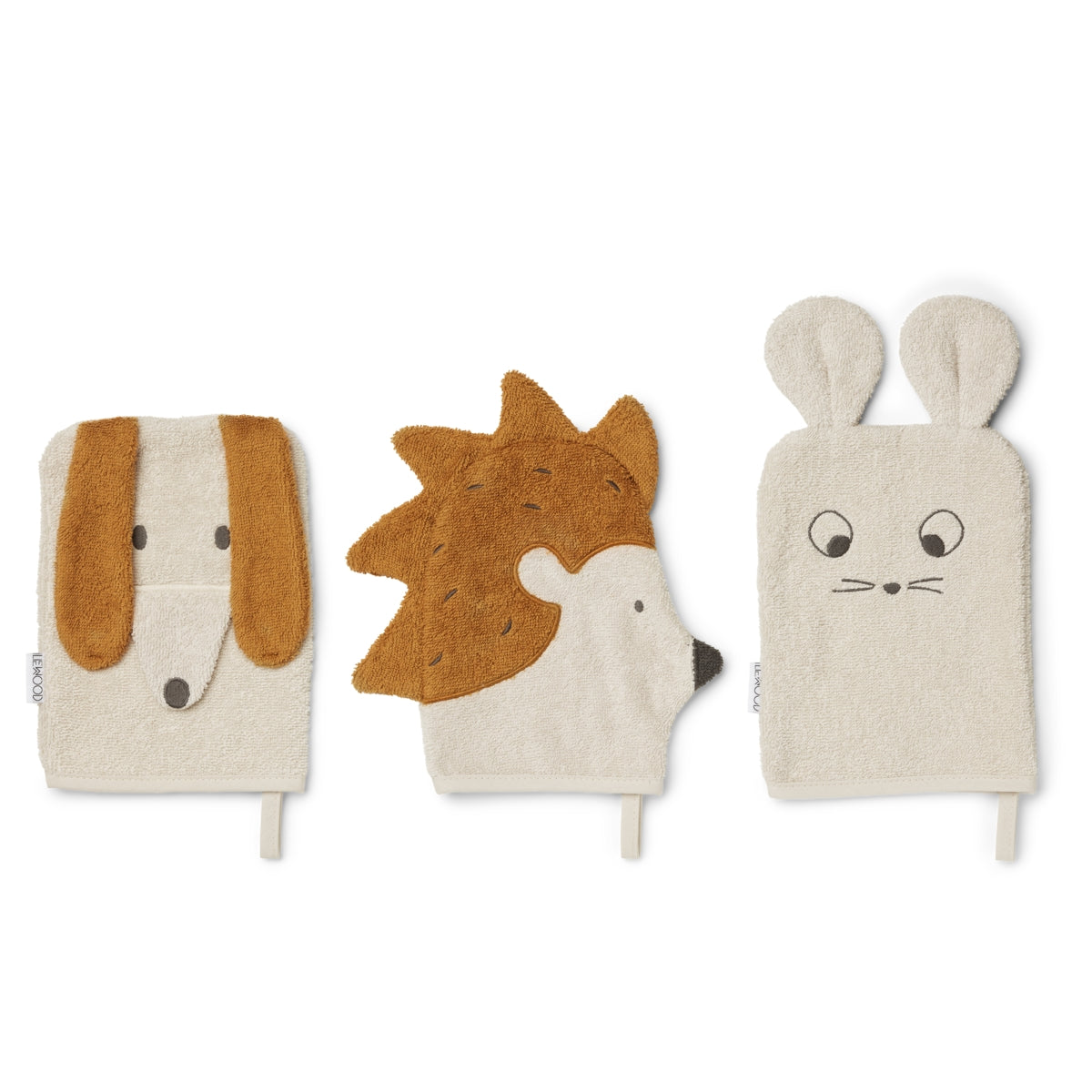 Liewood Washandjes 3-Pack - Friendship Sandy