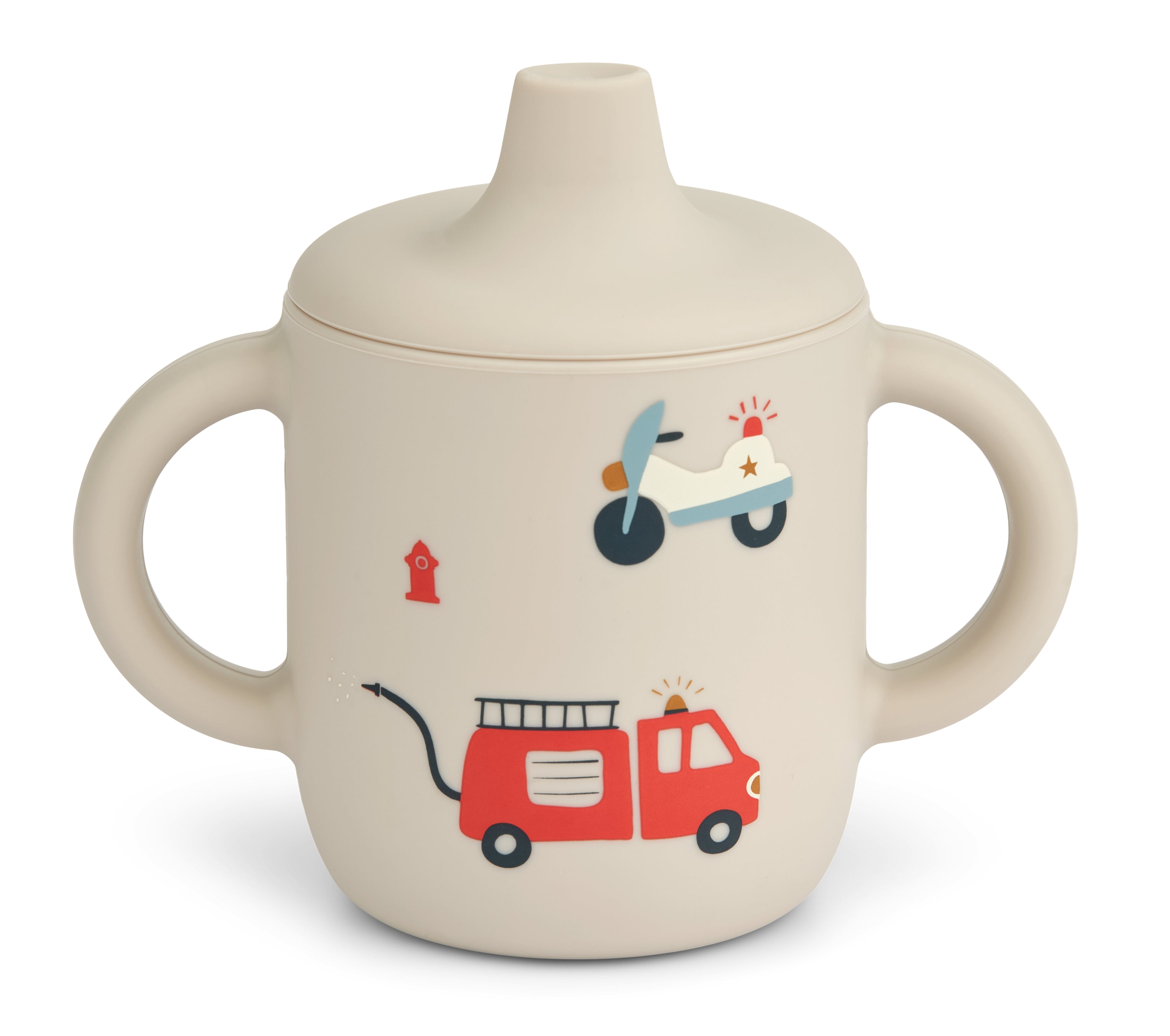 Liewood Neil Sippy Cup - Emergency Vehicle