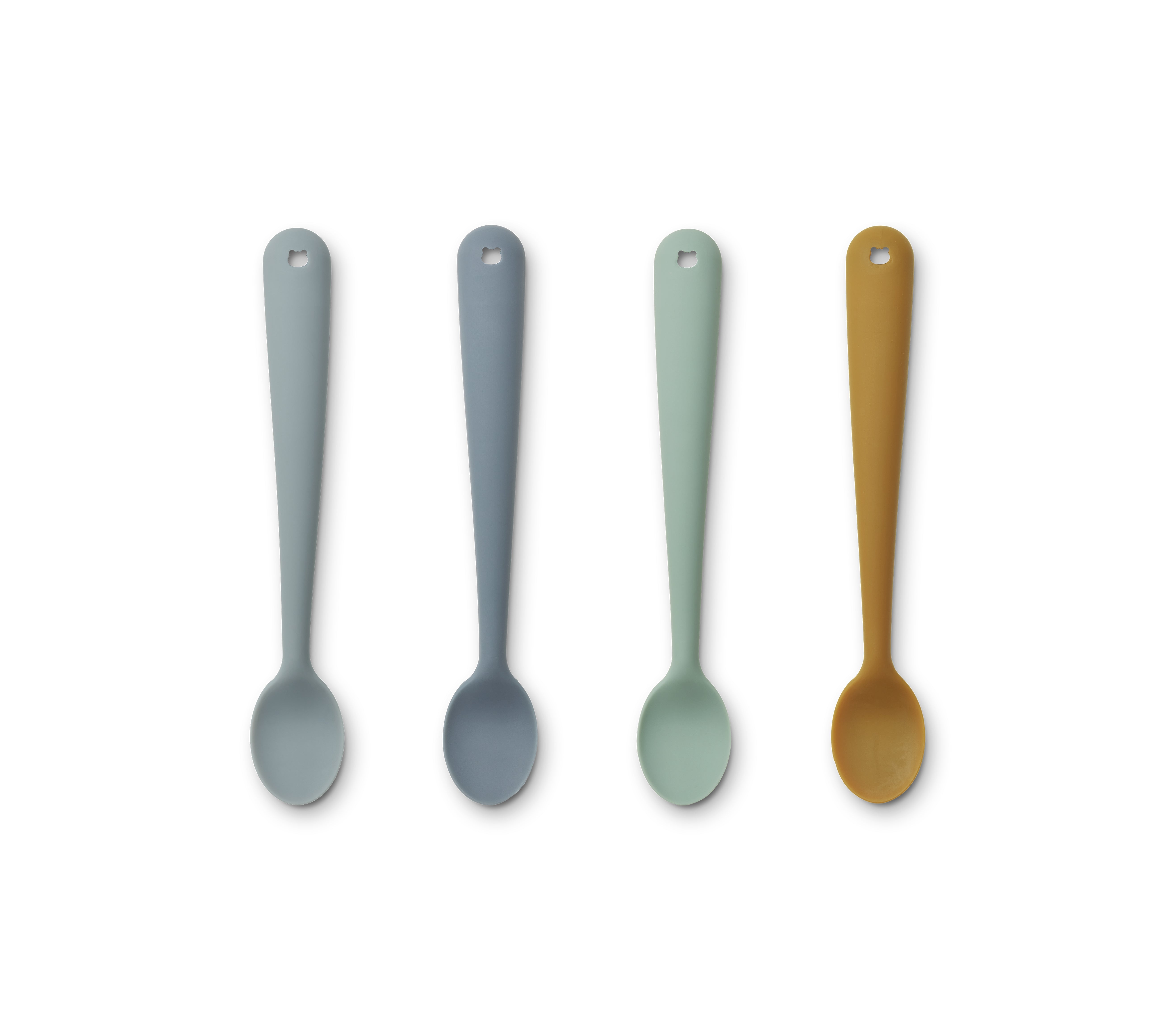 Liewood Siv Feeding Spoon - Blue Mix 4-Pack