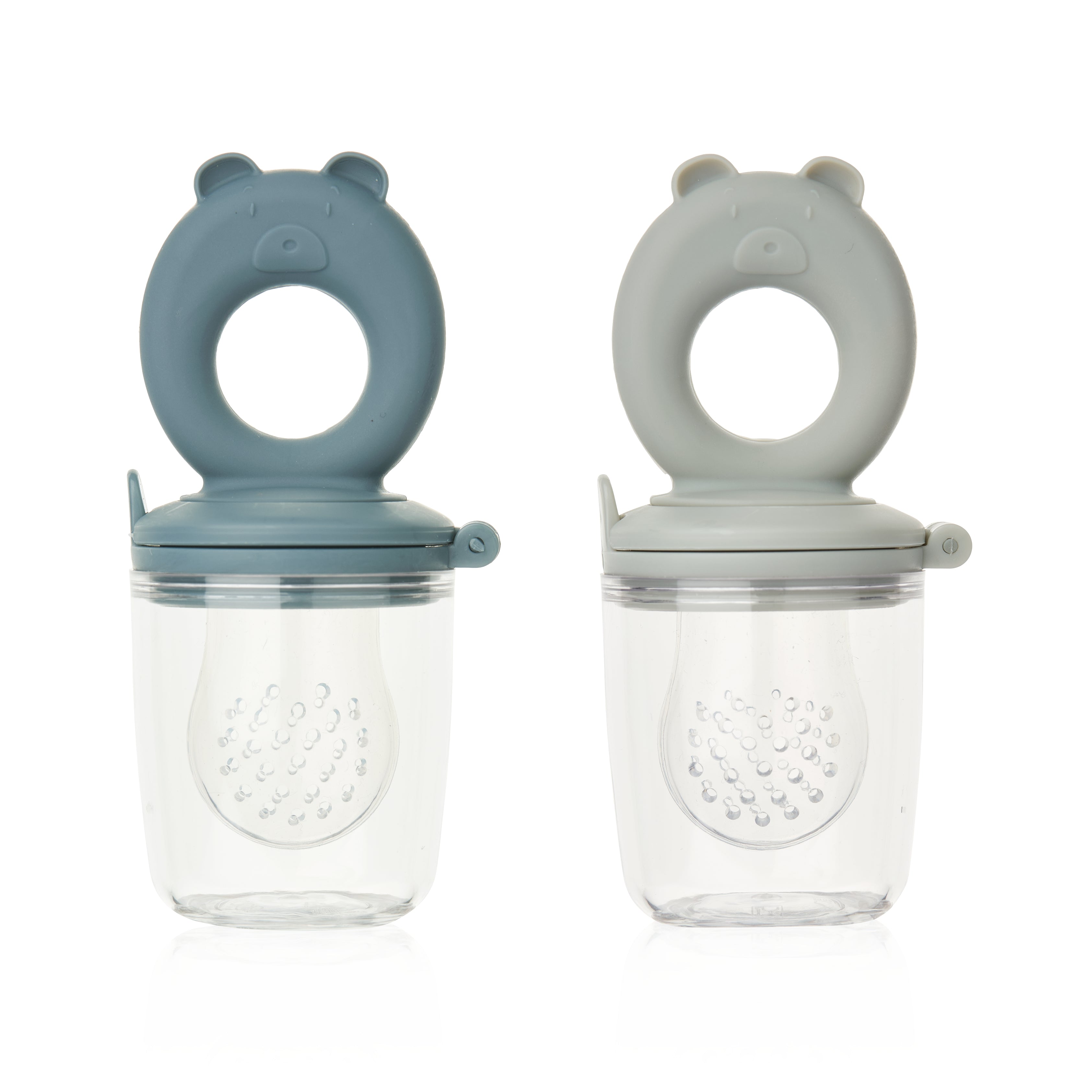 Liewood Miranda Food Feeder - Whale/Dove Blue 2-Pack