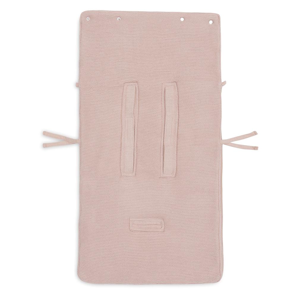 Jollein Voetenzak Basic Knit - Wild Rose