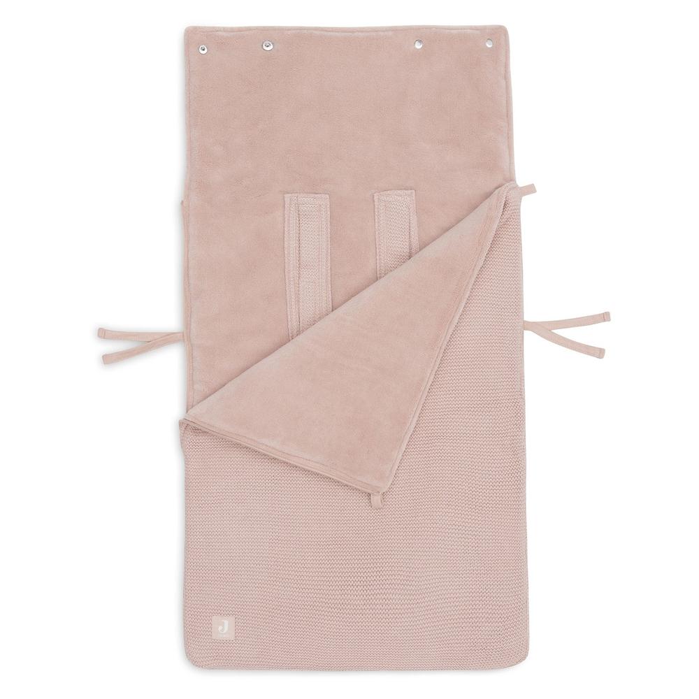 Jollein Voetenzak Basic Knit - Wild Rose