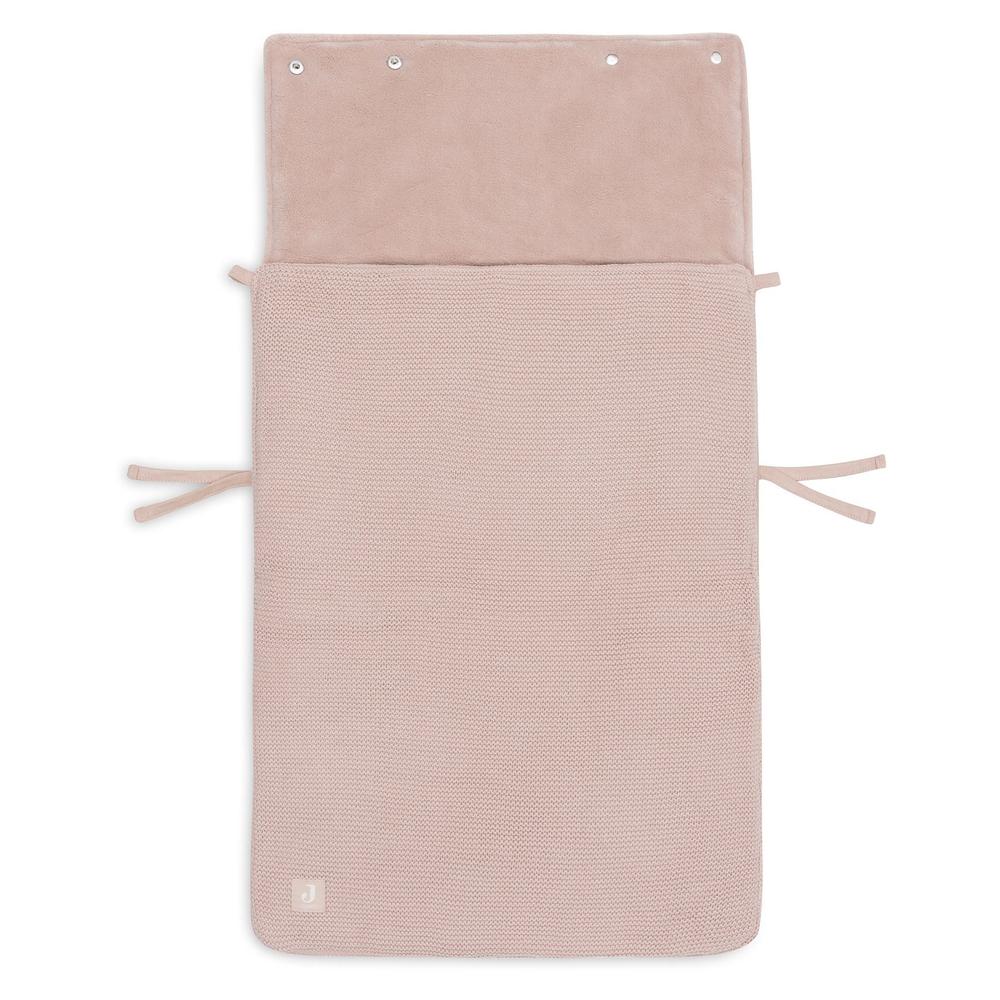 Jollein Voetenzak Basic Knit - Wild Rose